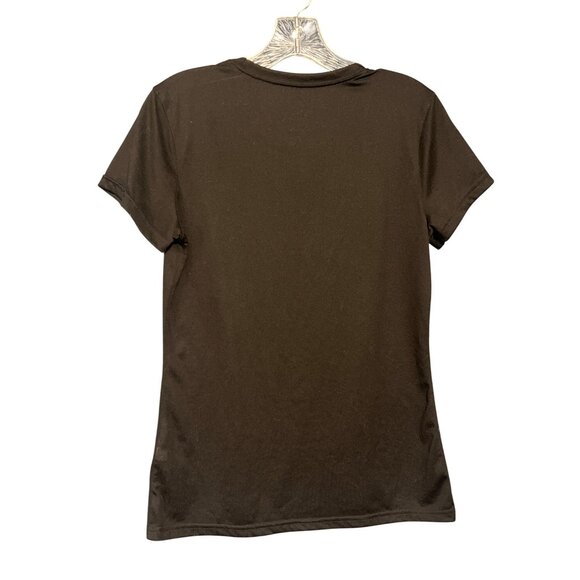 Nike Womens Black Dri-FIT Athletic Tee Shirt Short Sleeve S - Picture 2 of 5